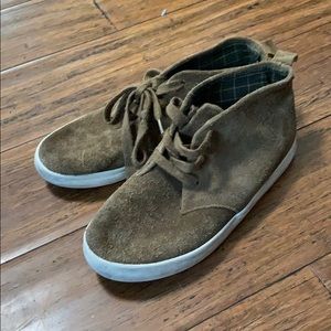 Boys Brown Suede Omega Shoes
